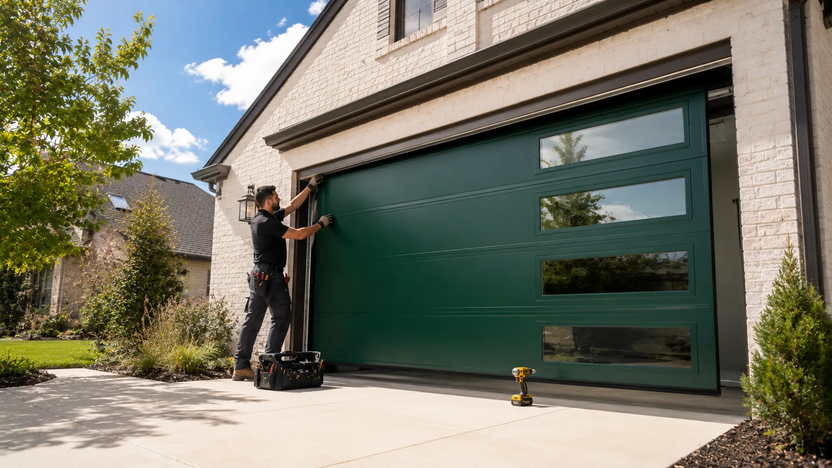 Garage door service in Duncanville