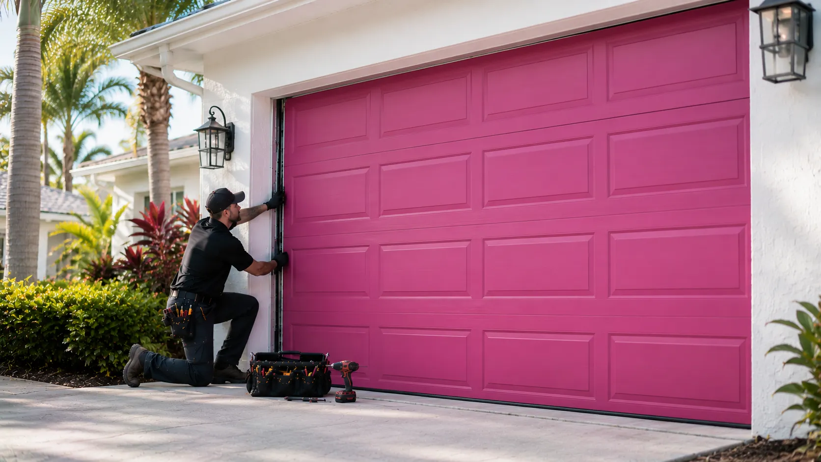 Tell us what’s wrong - Duncanville garage door service