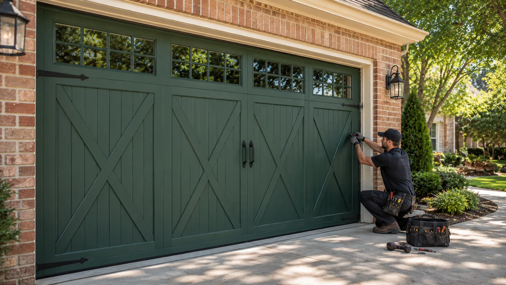 Tell us what’s wrong - Duncanville garage door service