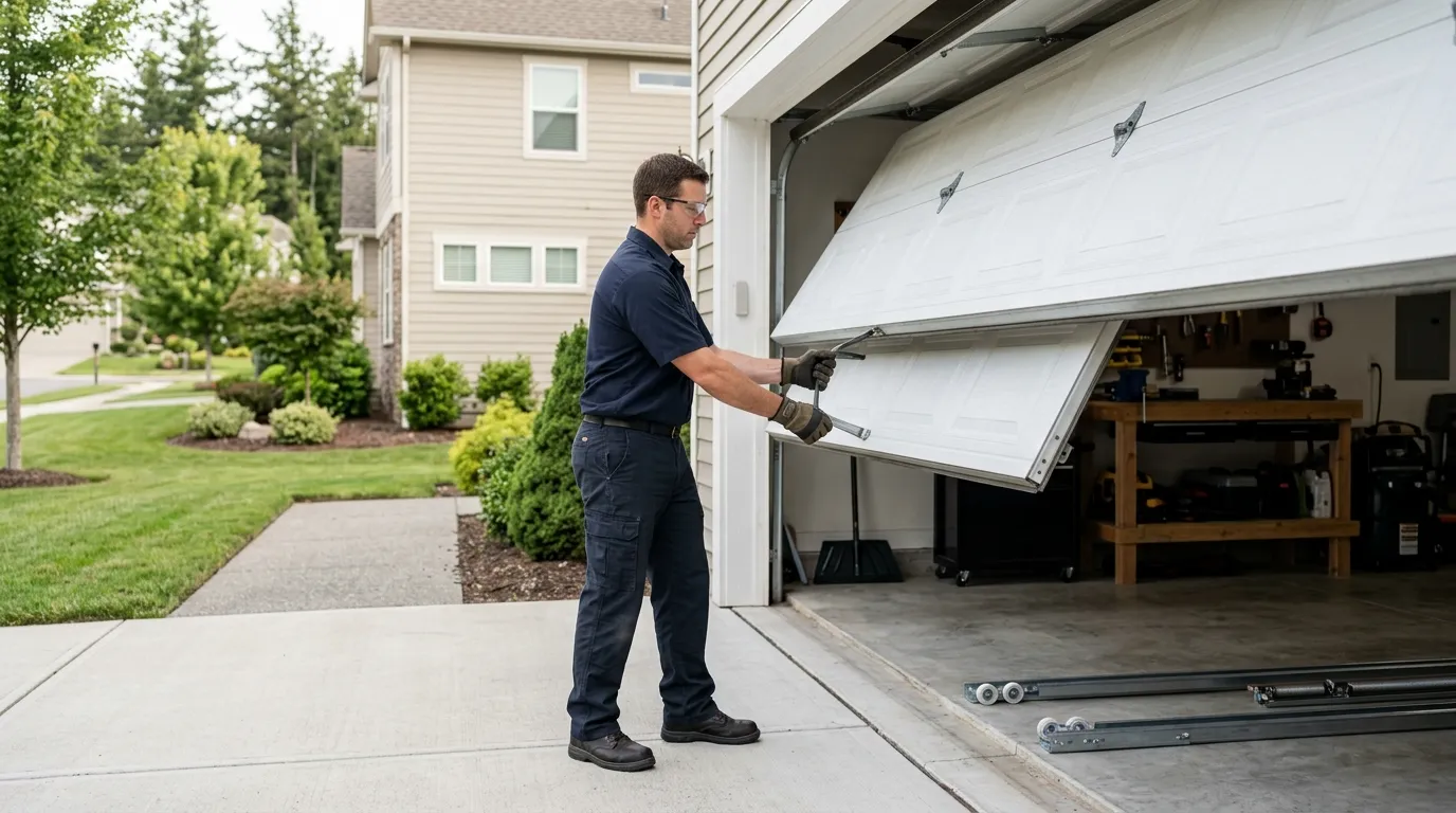 Repaired & tested - Duncanville garage door service